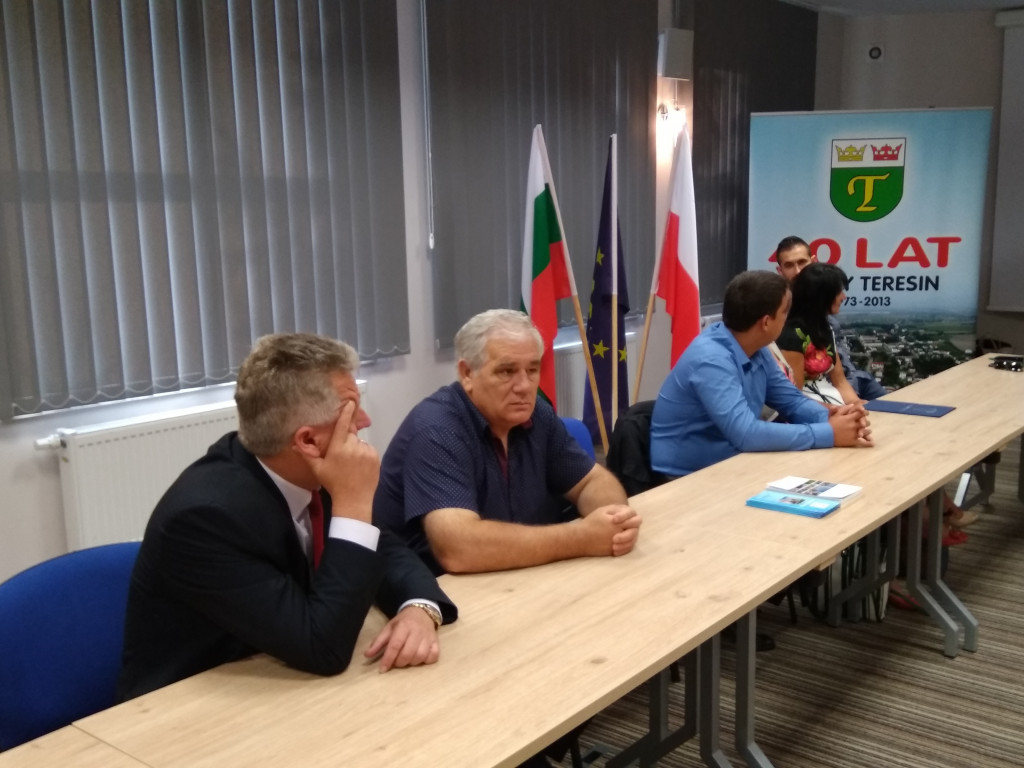 Gmina Teresin ma nowego partnera, jest nim bułgarska gmina Szabła