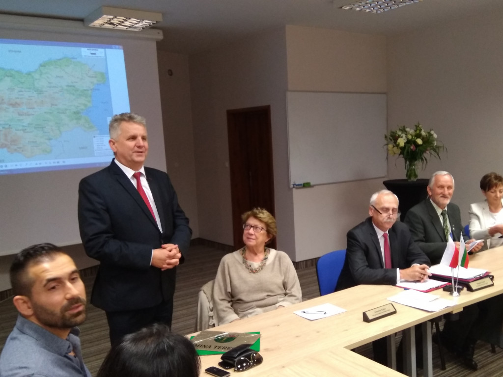 Gmina Teresin ma nowego partnera, jest nim bułgarska gmina Szabła