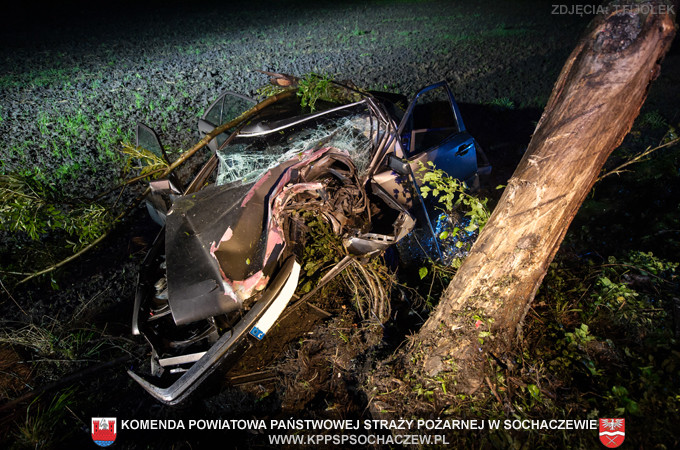 Tragiczny weekend na drogach powiatu sochaczewskiego