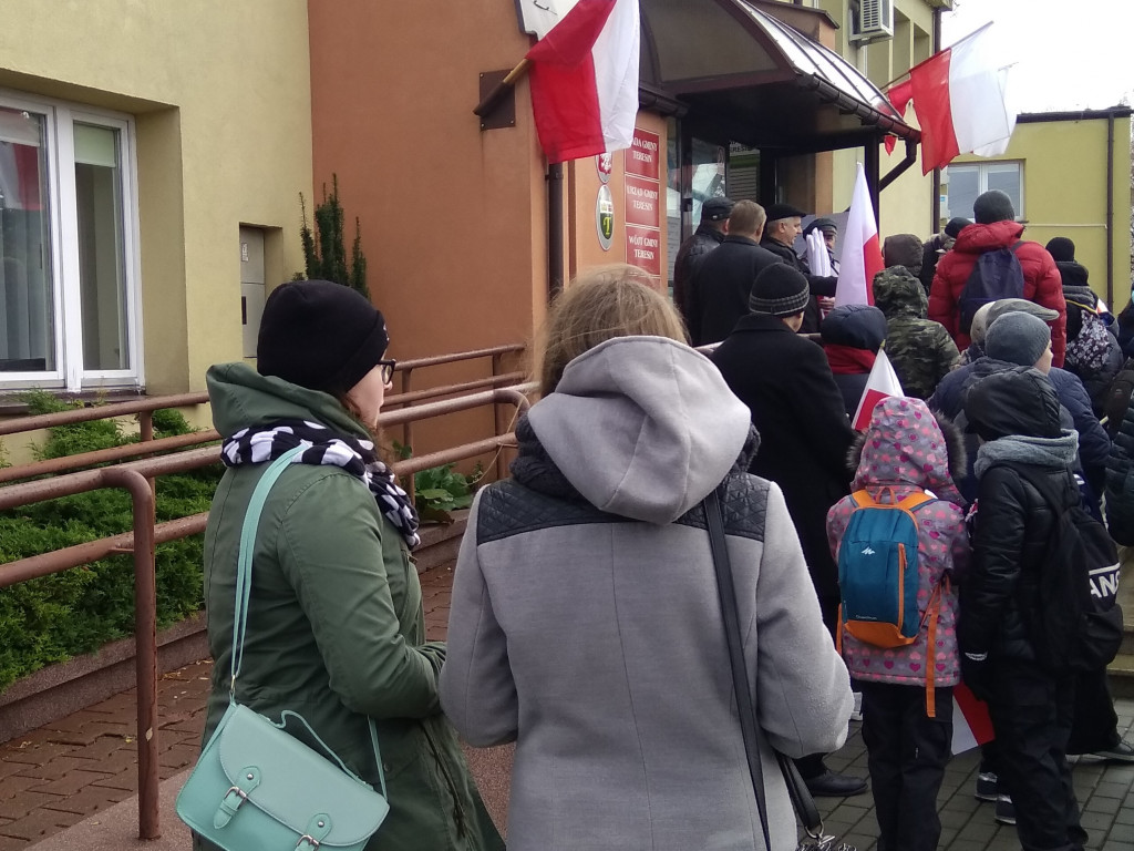 Marsz Niepodległości z marszałkiem Józefem Piłsudskim w Teresinie