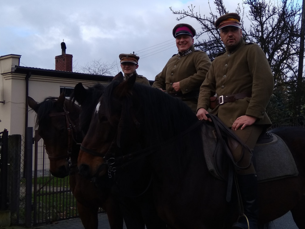 Marsz Niepodległości z marszałkiem Józefem Piłsudskim w Teresinie