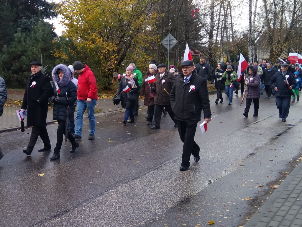 Marsz Niepodległości z marszałkiem Józefem Piłsudskim w Teresinie