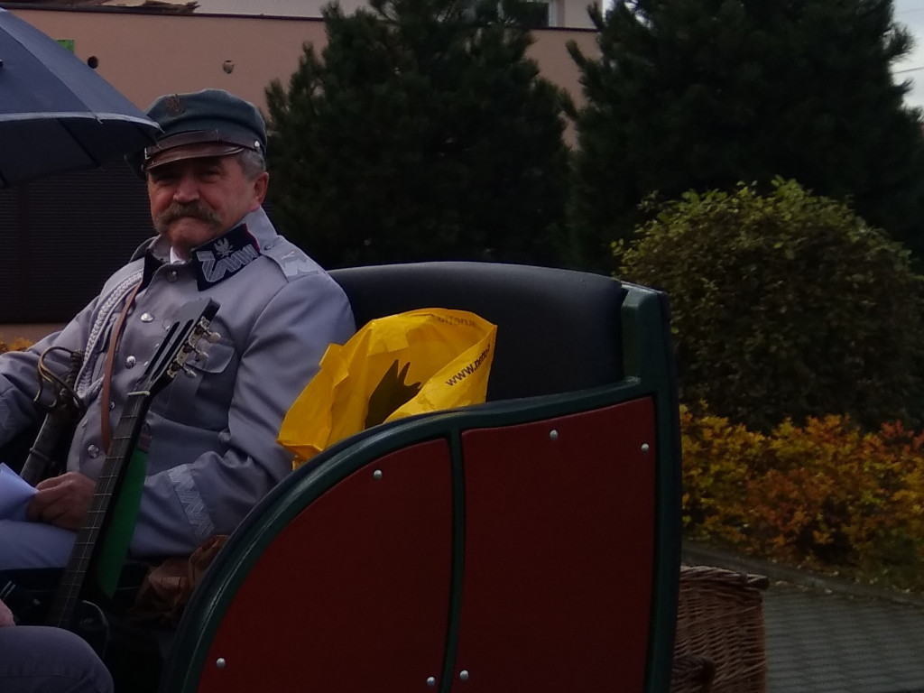 Marsz Niepodległości z marszałkiem Józefem Piłsudskim w Teresinie