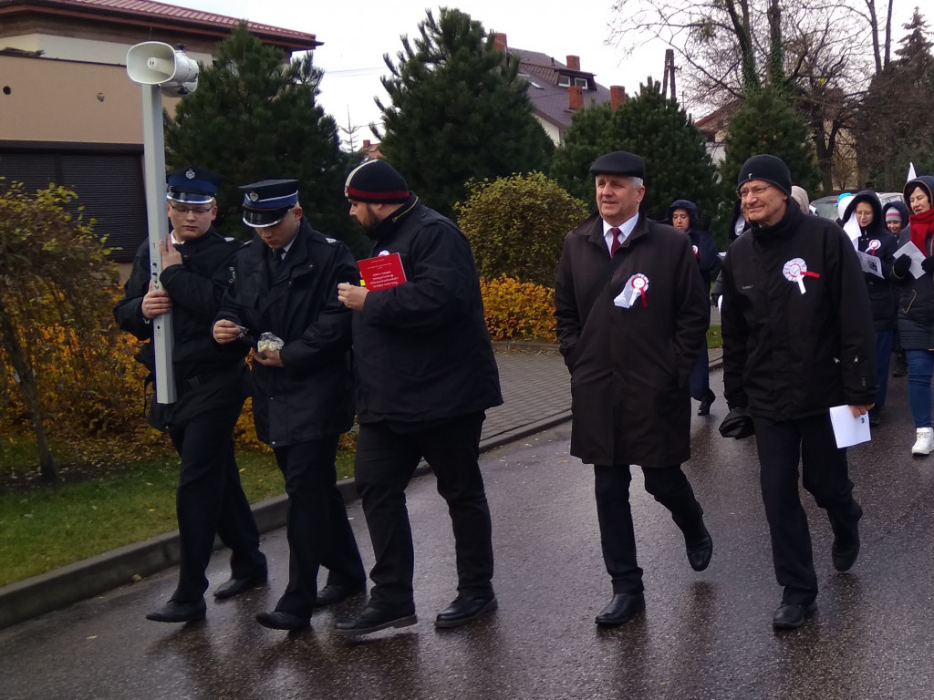 Marsz Niepodległości z marszałkiem Józefem Piłsudskim w Teresinie