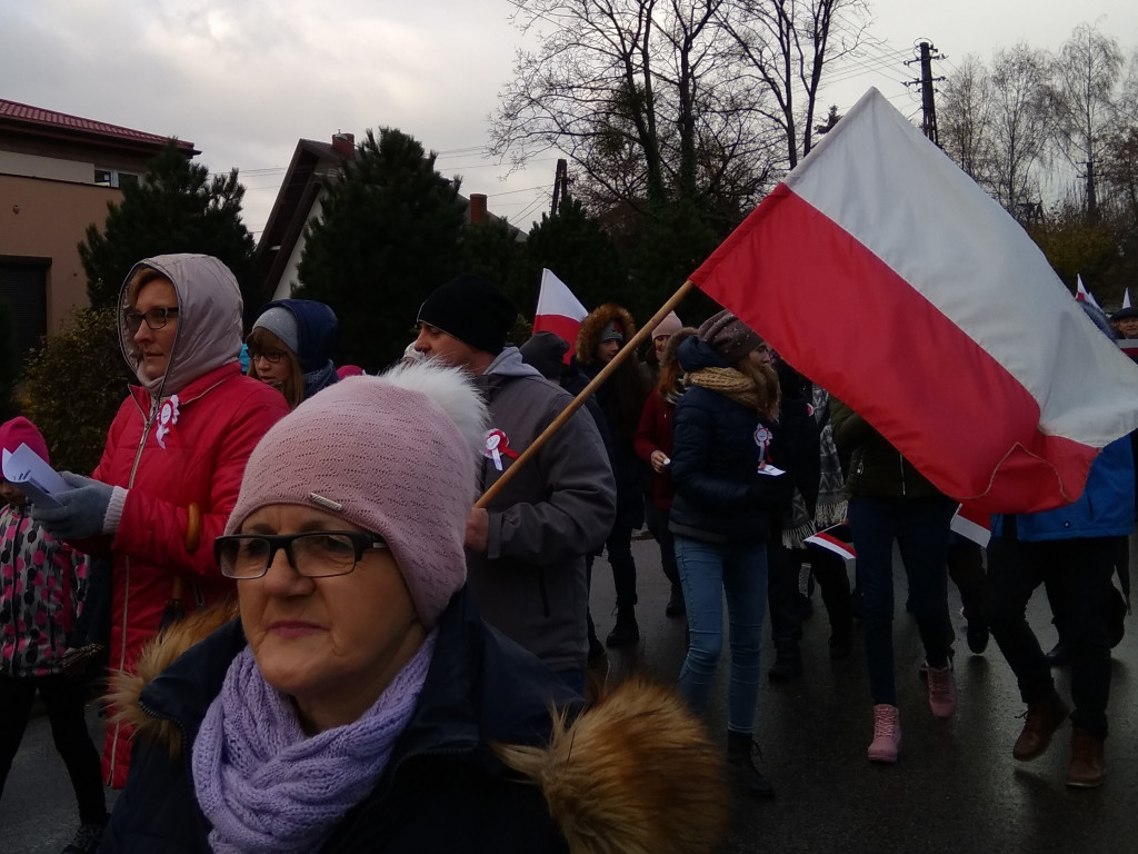 Marsz Niepodległości z marszałkiem Józefem Piłsudskim w Teresinie