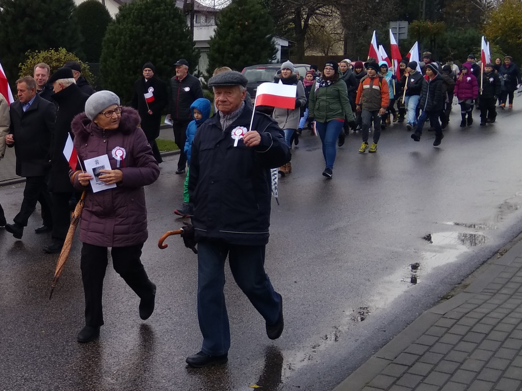 Marsz Niepodległości z marszałkiem Józefem Piłsudskim w Teresinie