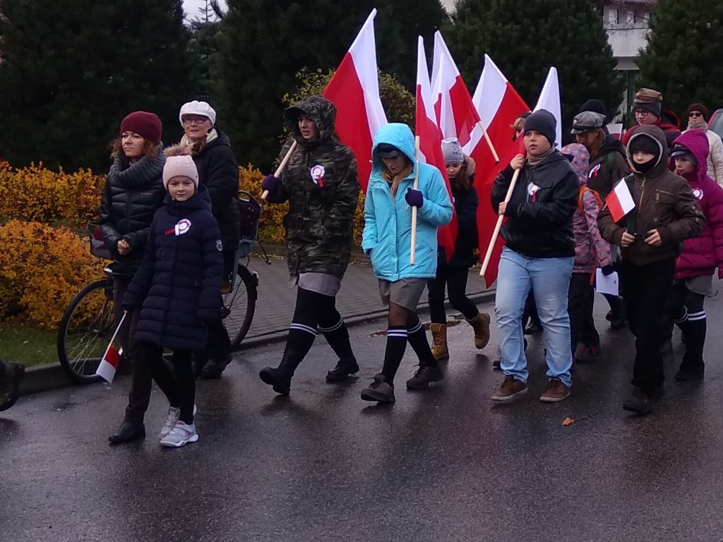 Marsz Niepodległości z marszałkiem Józefem Piłsudskim w Teresinie