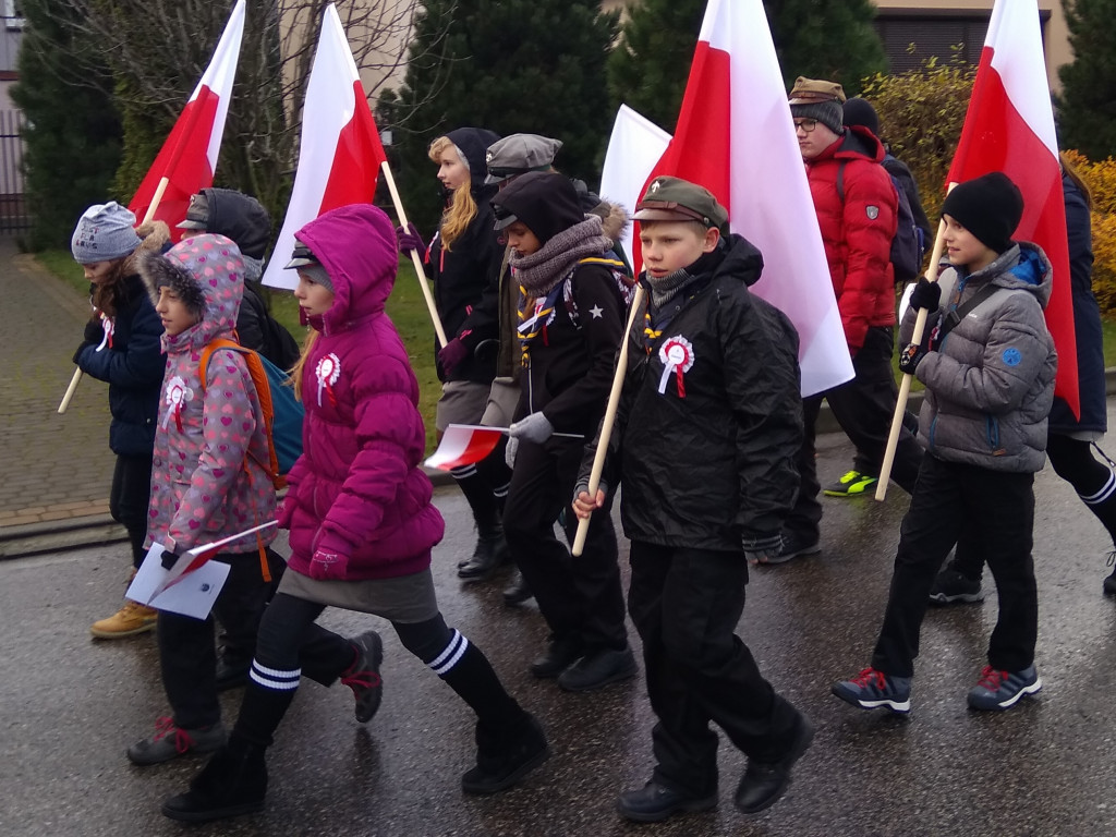 Marsz Niepodległości z marszałkiem Józefem Piłsudskim w Teresinie