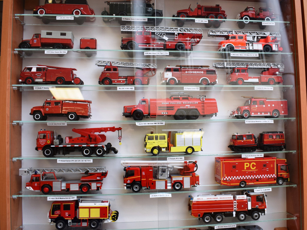 Wystawa strażackich modeli w kramnicach [GALERIA ZDJĘĆ]