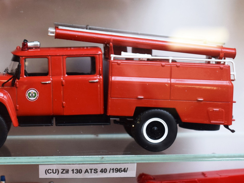 Wystawa strażackich modeli w kramnicach [GALERIA ZDJĘĆ]
