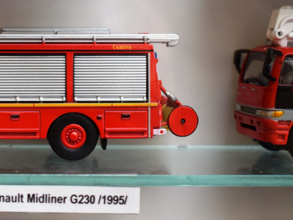 Wystawa strażackich modeli w kramnicach [GALERIA ZDJĘĆ]