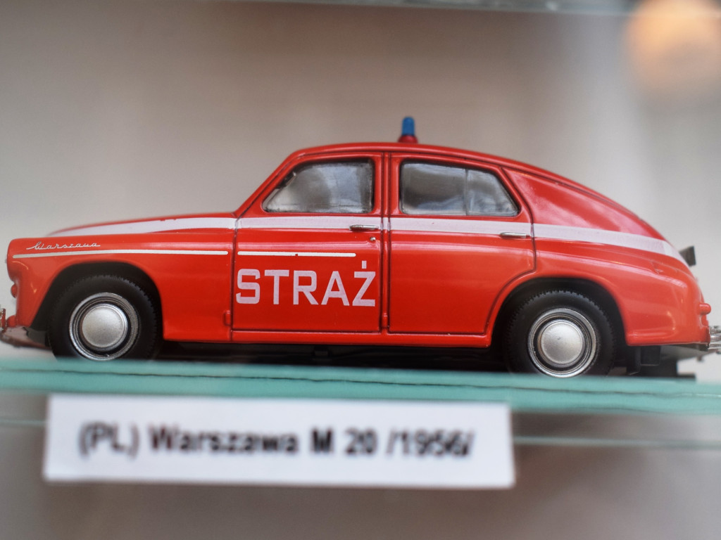 Wystawa strażackich modeli w kramnicach [GALERIA ZDJĘĆ]