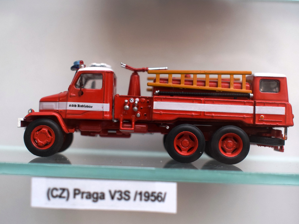 Wystawa strażackich modeli w kramnicach [GALERIA ZDJĘĆ]