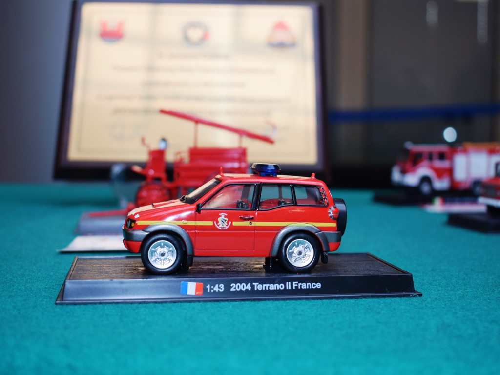 Wystawa strażackich modeli w kramnicach [GALERIA ZDJĘĆ]