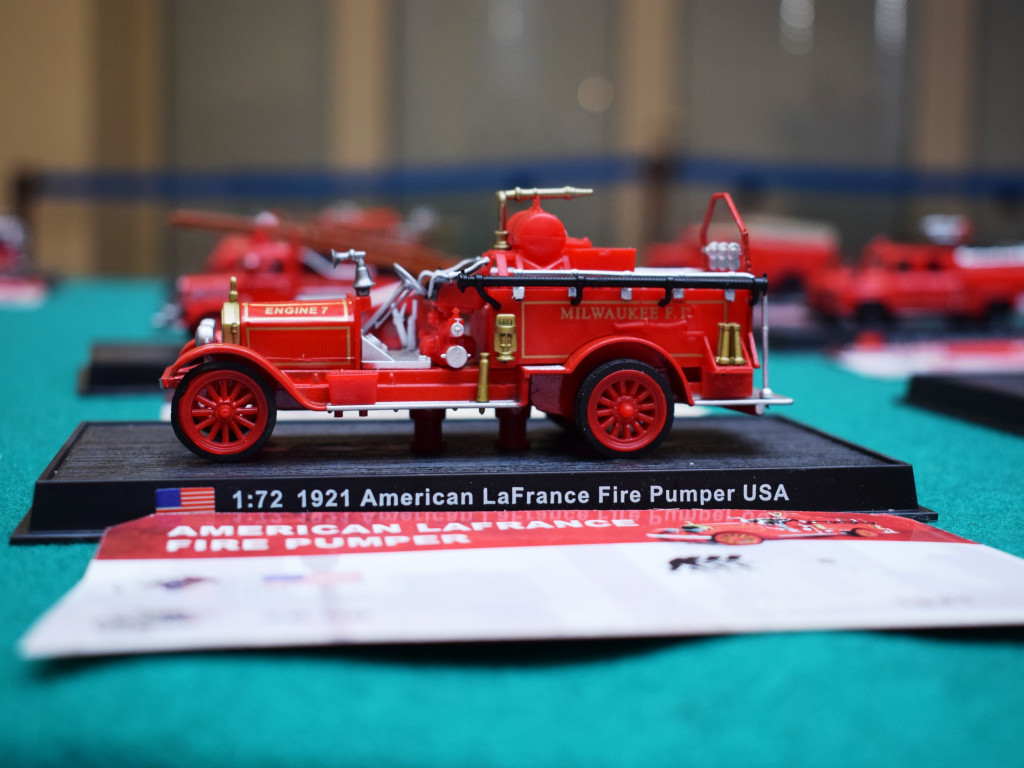 Wystawa strażackich modeli w kramnicach [GALERIA ZDJĘĆ]