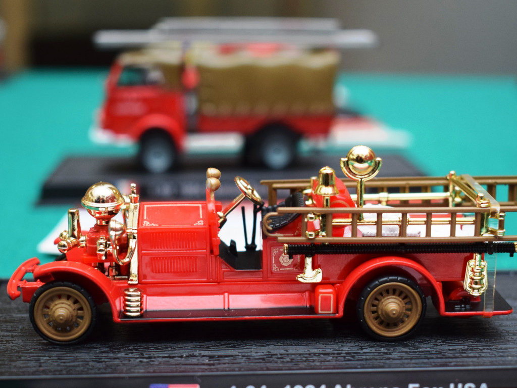 Wystawa strażackich modeli w kramnicach [GALERIA ZDJĘĆ]