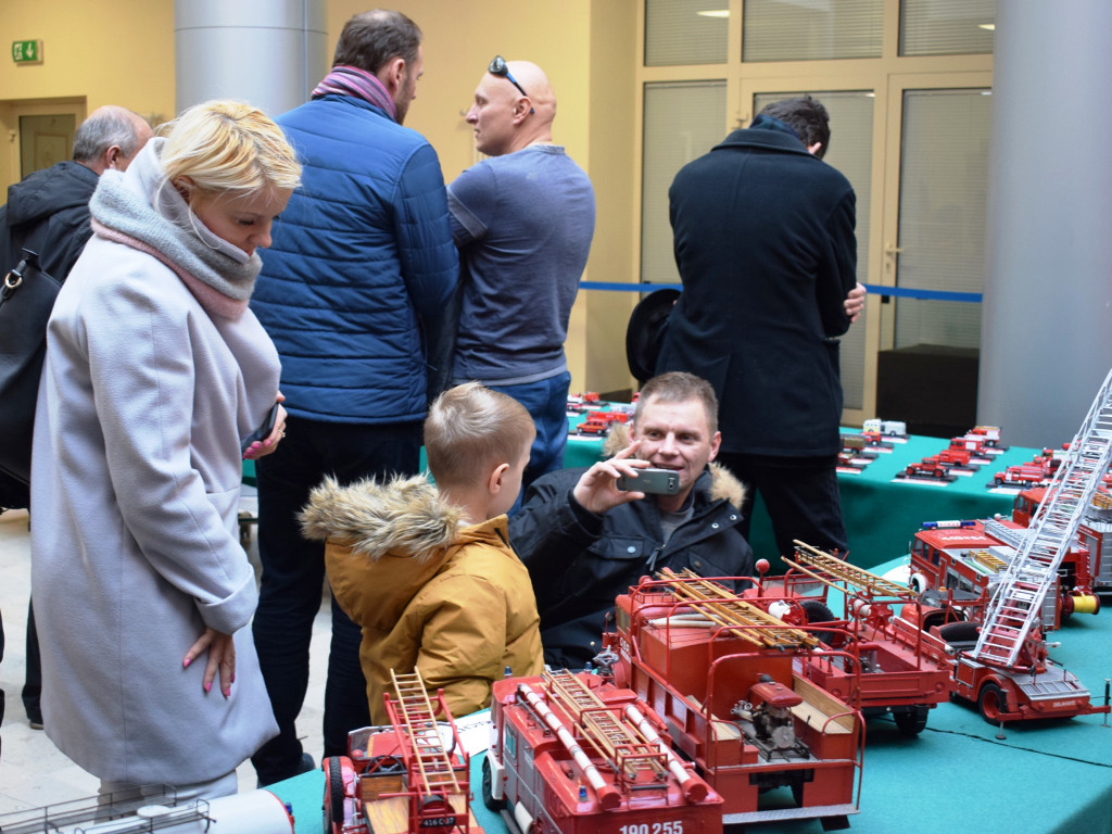 Wystawa strażackich modeli w kramnicach [GALERIA ZDJĘĆ]