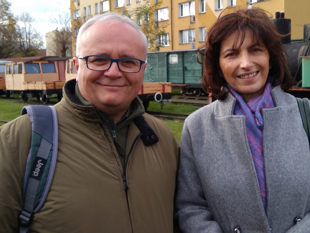 Wizyta gości z województwa świętokrzyskiego w Muzeum Kolei Wąskotorowej  [Wideo]