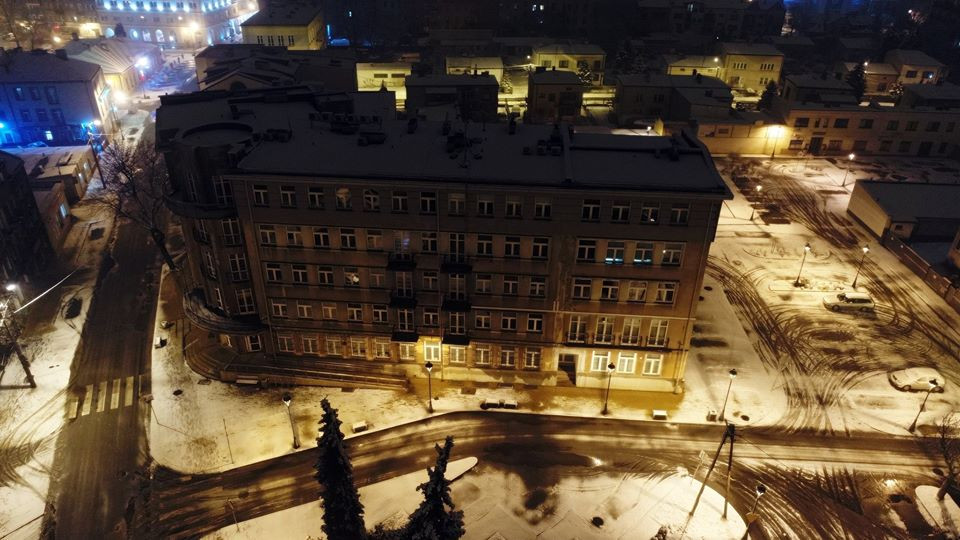 Pierwszy śnieg w Sochaczewie [ZDJĘCIA]