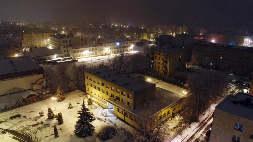 Pierwszy śnieg w Sochaczewie [ZDJĘCIA]