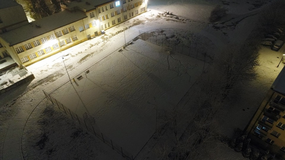 Pierwszy śnieg w Sochaczewie [ZDJĘCIA]