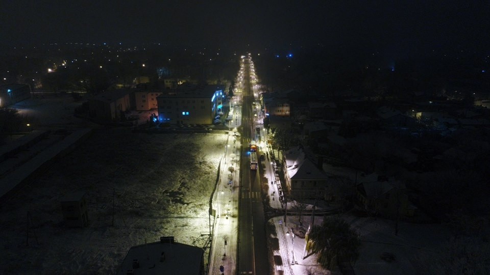 Pierwszy śnieg w Sochaczewie [ZDJĘCIA]