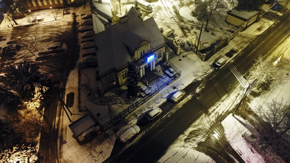 Pierwszy śnieg w Sochaczewie [ZDJĘCIA]