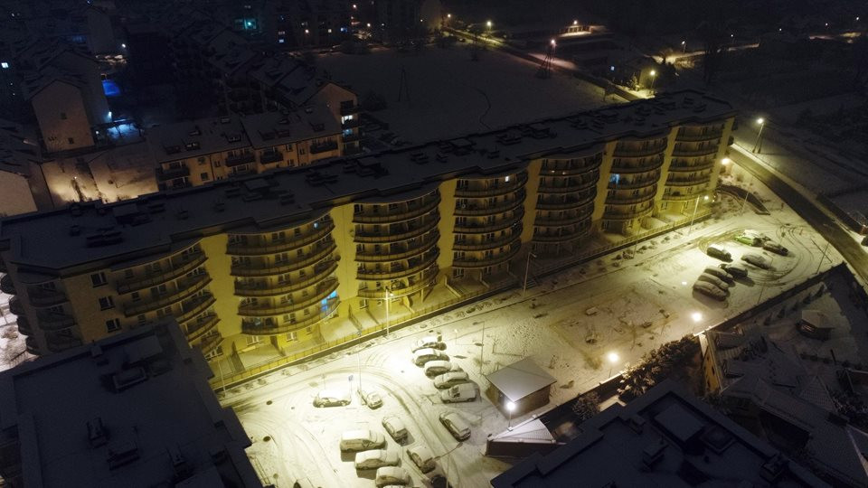 Pierwszy śnieg w Sochaczewie [ZDJĘCIA]