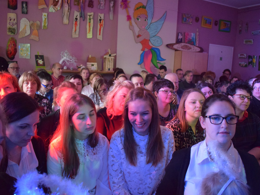 Wspólne kolędowanie w Środowiskowym Domu Samopomocy w Sochaczewie