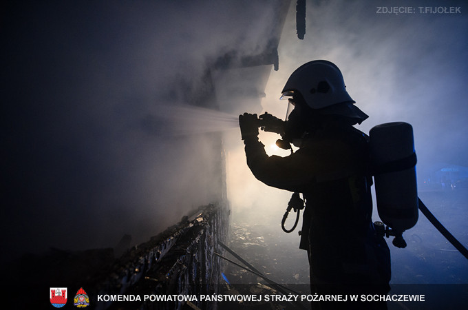 Spłonął dom w Pawłowicach