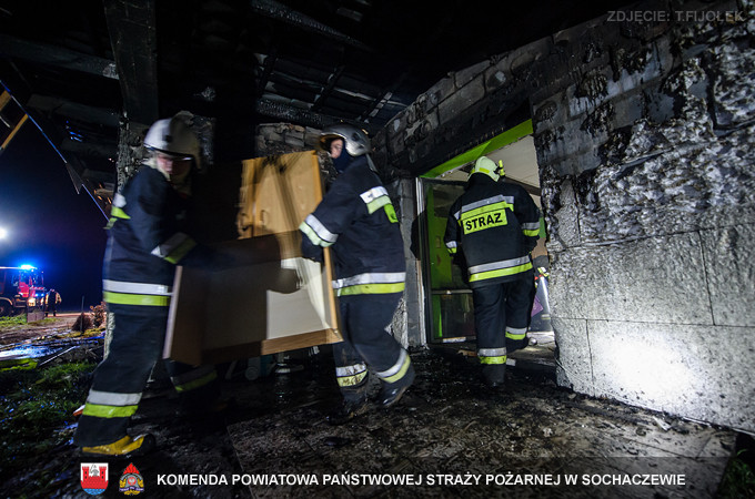 Spłonął dom w Pawłowicach