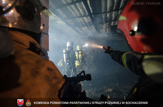 Spłonął dom w Pawłowicach