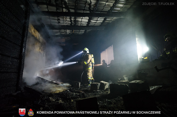 Spłonął dom w Pawłowicach