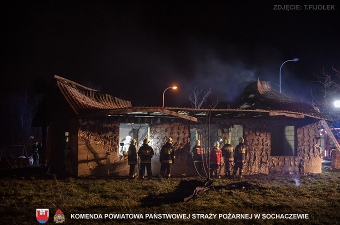 Spłonął dom w Pawłowicach