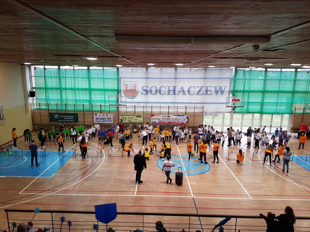 Zimowe zmagania przedszkolaków