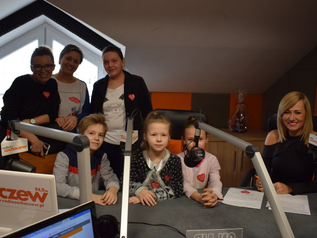 Goście studia Wielkiej Orkiestry Świątecznej Pomocy