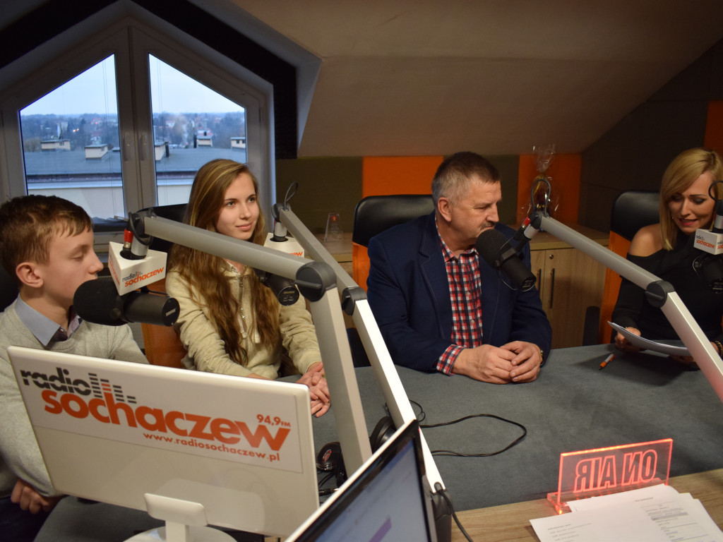 Goście studia Wielkiej Orkiestry Świątecznej Pomocy