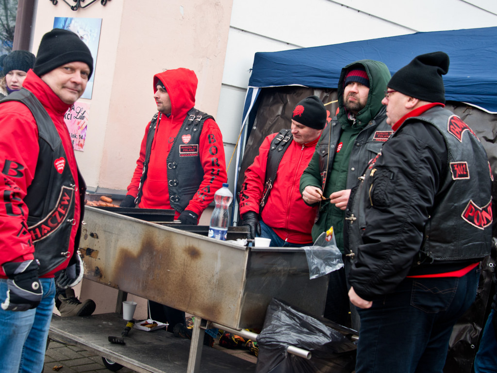 Orkiestrowe maluchy, alpaki i motocykliści