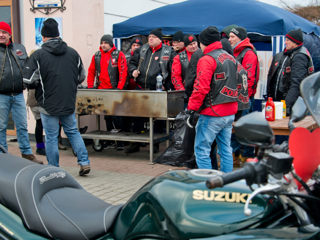 Orkiestrowe maluchy, alpaki i motocykliści