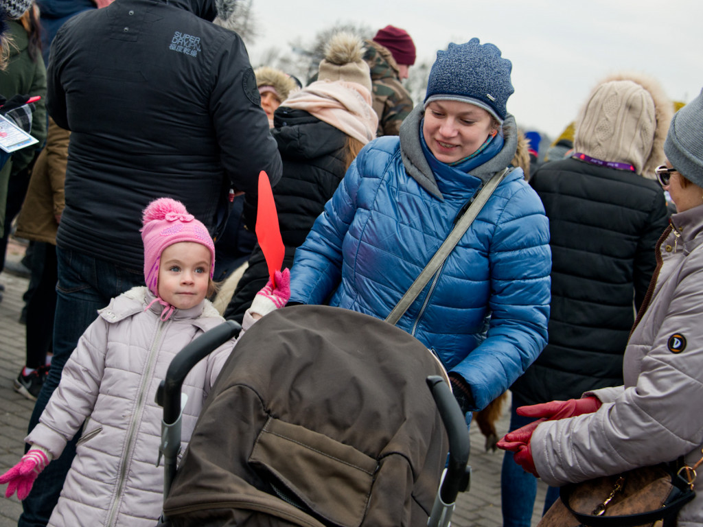 Sochaczewskie Serce na Placu Kościuszki