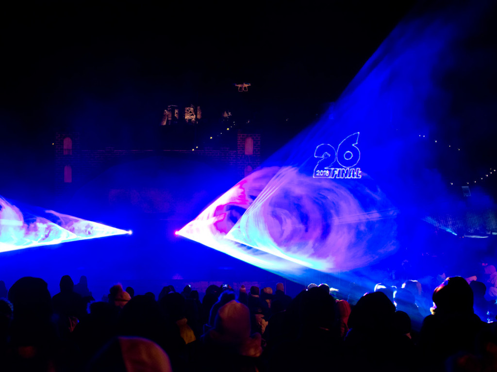 Laserowe światełko do nieba na finał 26. finału