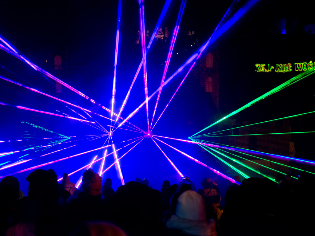 Laserowe światełko do nieba na finał 26. finału