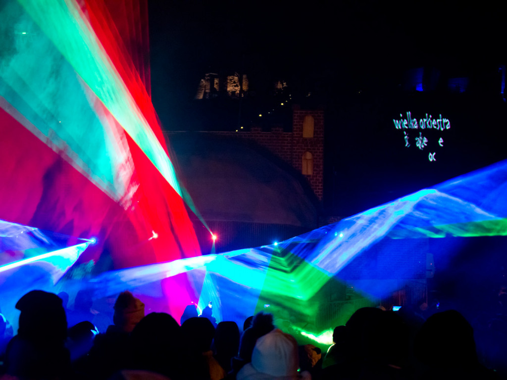 Laserowe światełko do nieba na finał 26. finału