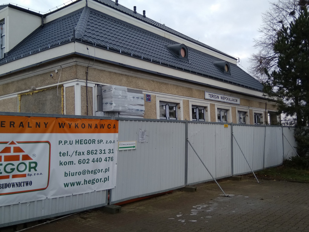 Do końca czerwca inwestycja Dworzec To Kultura w Teresinie ma być zakończona
