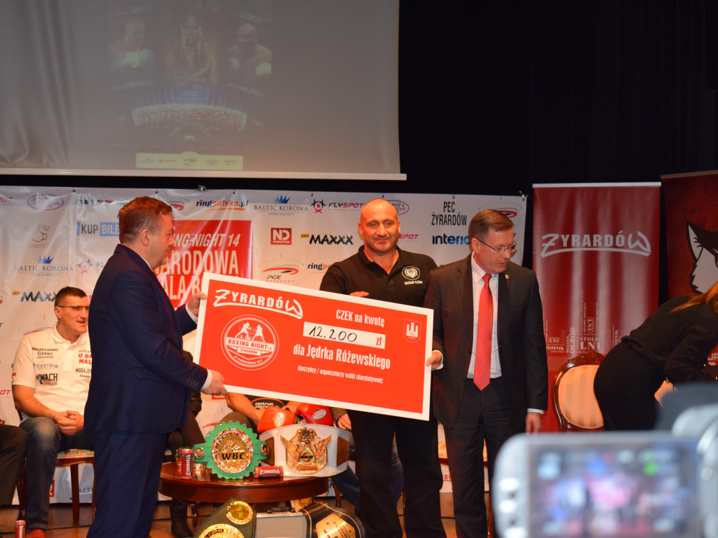 Bokserska konferencja w Żyrardowie
