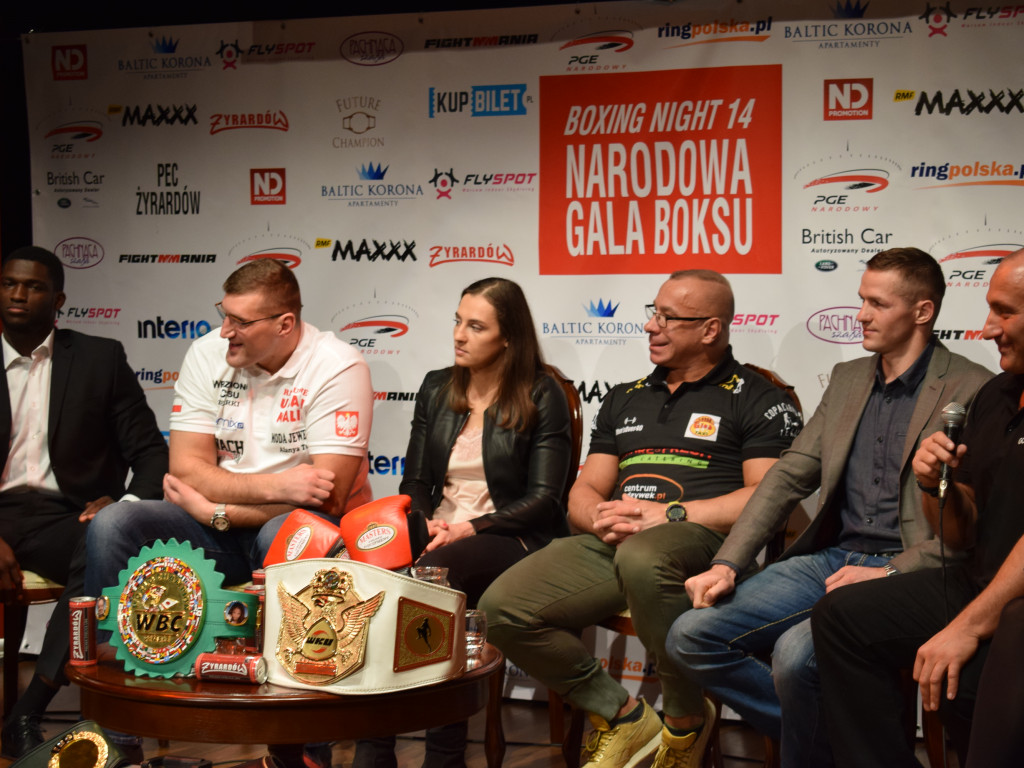 Bokserska konferencja w Żyrardowie