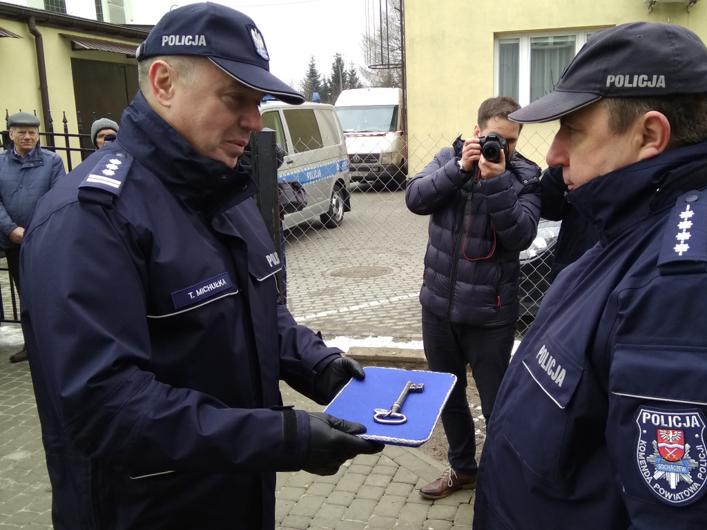 Posterunek policji w Teresinie już po modernizacji i oddany do użytku
