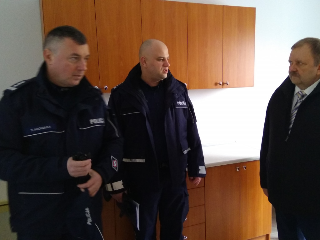 Posterunek policji w Teresinie już po modernizacji i oddany do użytku