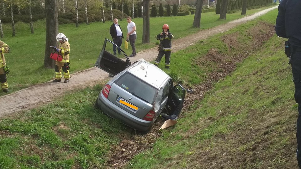 Wypadek w Serokach: poszkodowana kobieta