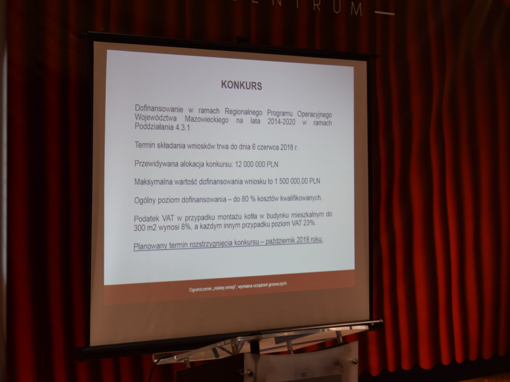 Wymiana kopciuchów w Sochaczewie: mieszkańcy zainteresowani dotacją
